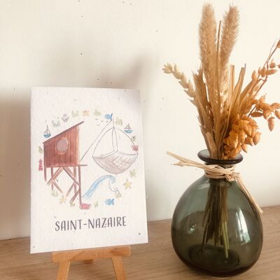 Card to plant "Saint-Nazaire"