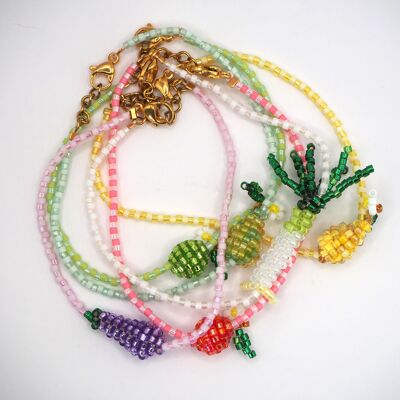 Tangy bracelet entirely handmade in Miyuki beads