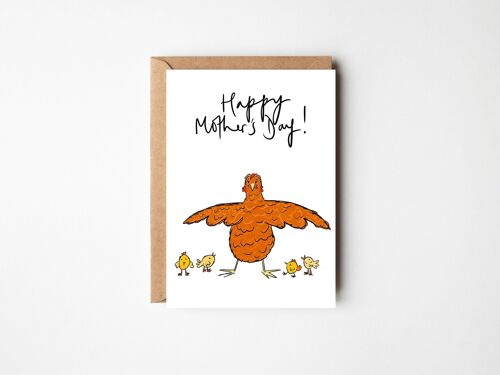 Mother Hen - Funny Mother's Day Animal Card