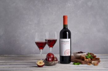 Vin rouge Vinkara Öküzgözü-Bogazkere - Cave turque 2
