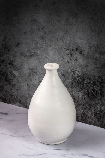 Vase ZELIA blanc - L’Éclat Silencieux de la Céramique 2