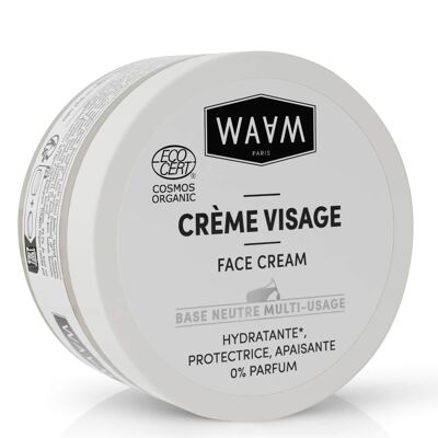 LA GRANDE BRADERIE– LOT 12 Pcs – Crème Visage  – Certifié BIO ECOCERT – Vegan – 100ml – WAAM Cosmetics