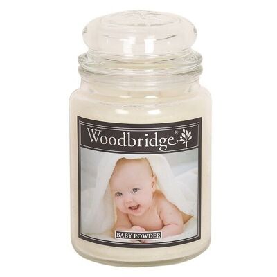 Poudre pour bébé Woodbridge Jar 130 heures de parfum