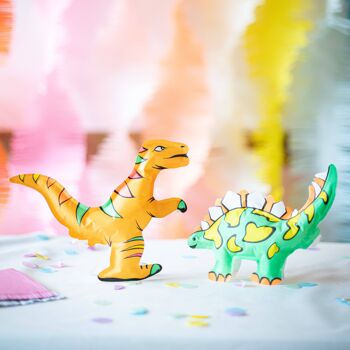 Pack Anniversaire -x6 Dinos coloriages gonflables 2
