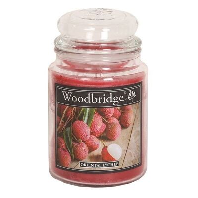 Oriental Lychee Woodbridge Tarro 130 horas de aroma