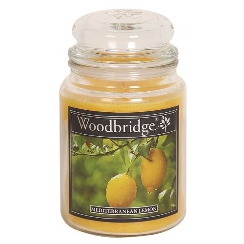 Mediterranean Lemon Woodbridge Jar 130 fragrance hours