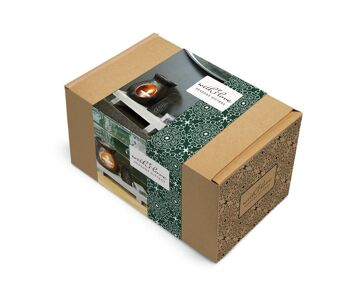 Coffret cadeau de saison Avec arôme d'amour Vésuve Marron ou Noir 3