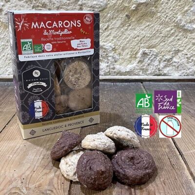 Pocket macarons Saveurs De Fêtes BIO 120g x12