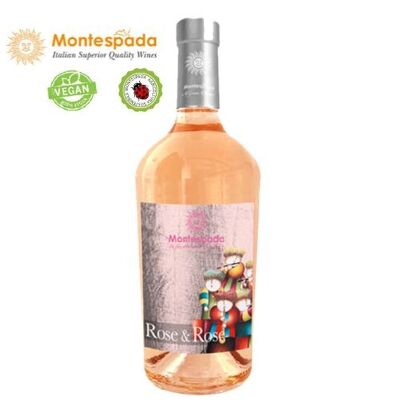 Montespada Rose & Rose Veneto IGT 75cl Añada 2022 Vegano