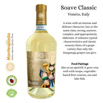 Montespada Soave Classic Doc 75cl Millésime 2022 2