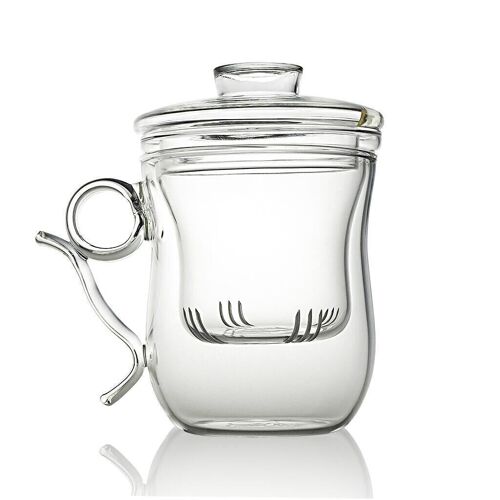 Glass Infuser Mug 350ml