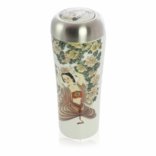 Flower Lady Porcelain Tumbler Mug 300ml