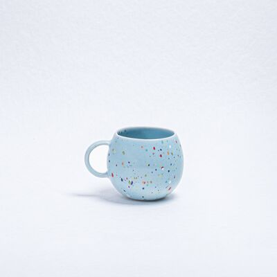 New Party Medium Ball Mug Blue 250ml