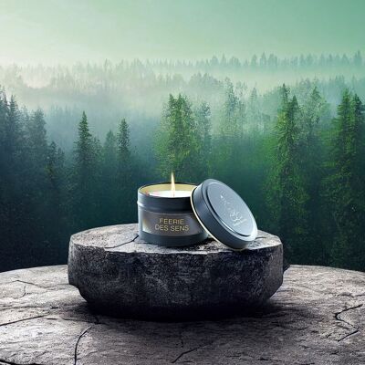 Sakral-Chakra-Kerze – Duftende Meditationskerze 80 g