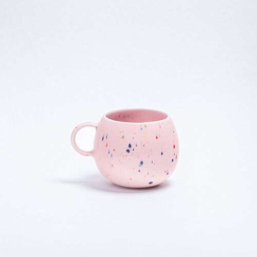 New Party Medium Ball Mug 250ml Pink