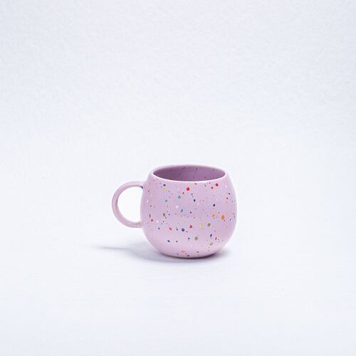 New Party Medium Ball Mug 250ml Lilac