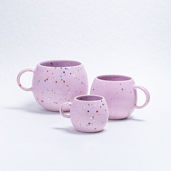 New Party Tasse Boule Moyenne 250ml Lilas 2