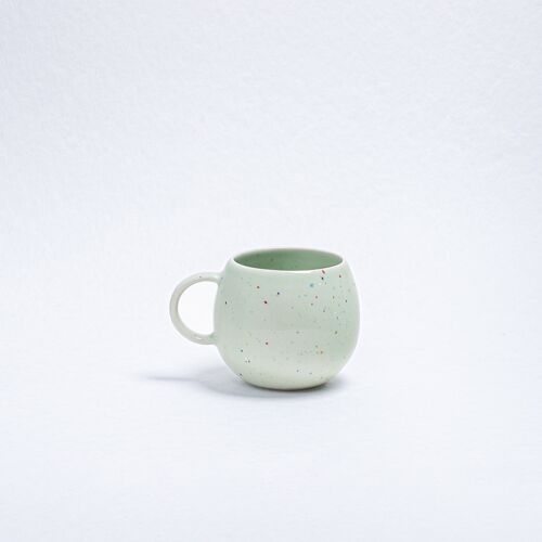 New Party Medium Ball Mug Green 250ml