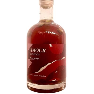 Rum-Arrangiati-Mono-Blanko-range-Organic-Elements-AMOUR-Ciliegie Amarene e Pistacchi