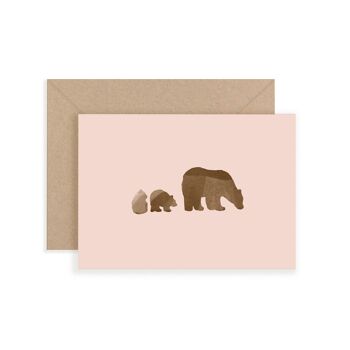 Carte 3 Lovely Bears 1