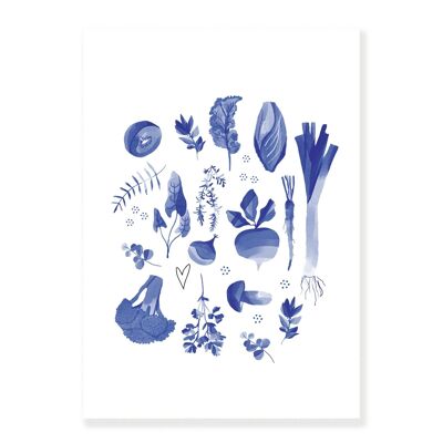 Winter Vegetables Poster