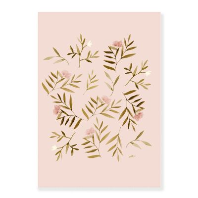 Pink Flowers Poster