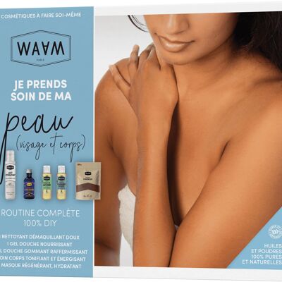 LA GRANDE BRADERIE – LOT 06 Stück – Box „Ich kümmere mich um meine Haut“ – WAAM Cosmetics