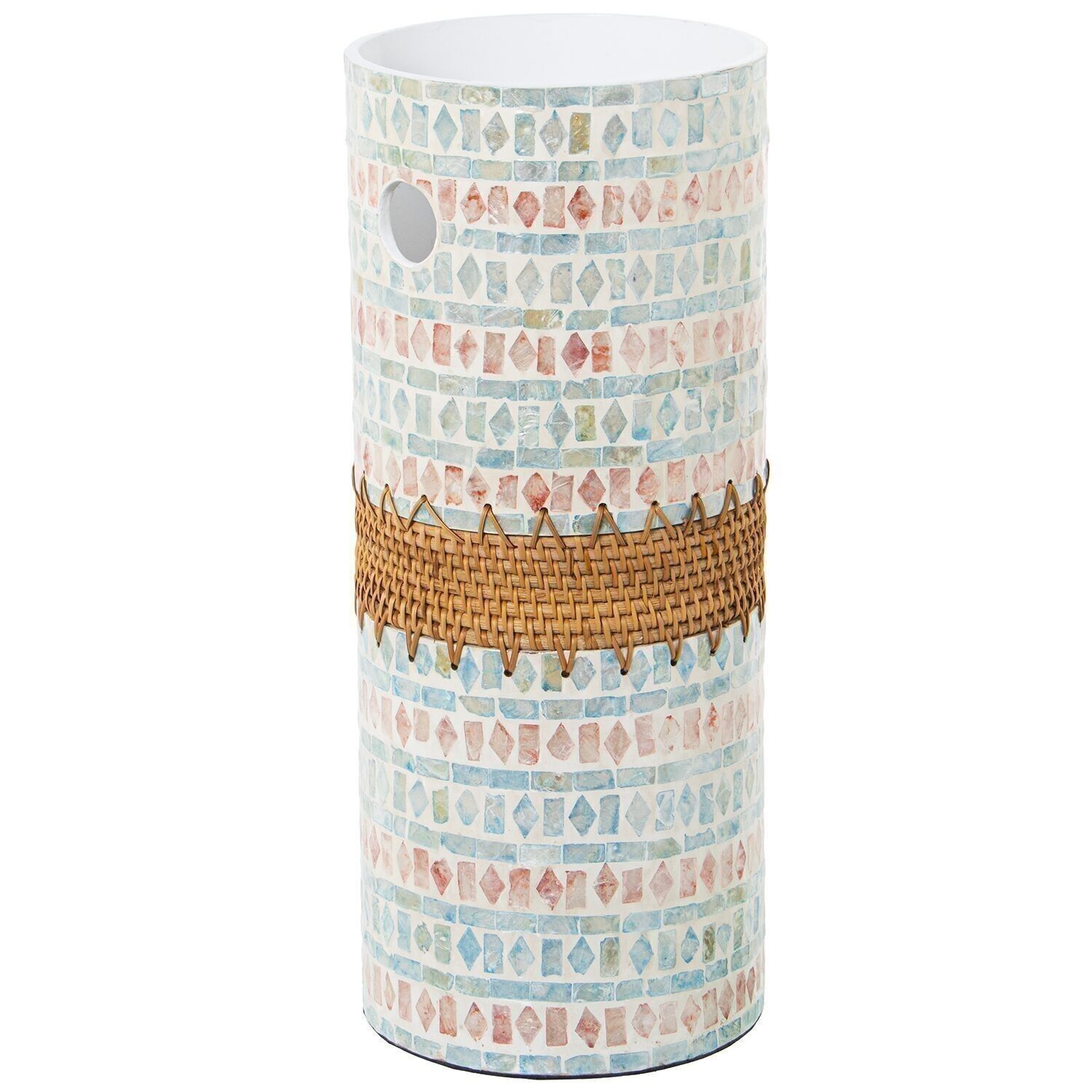 NACAR-SCHIRMSTÄNDER MIT METALL-WASSER-KOLLEKTION _°20X49CM LL53187