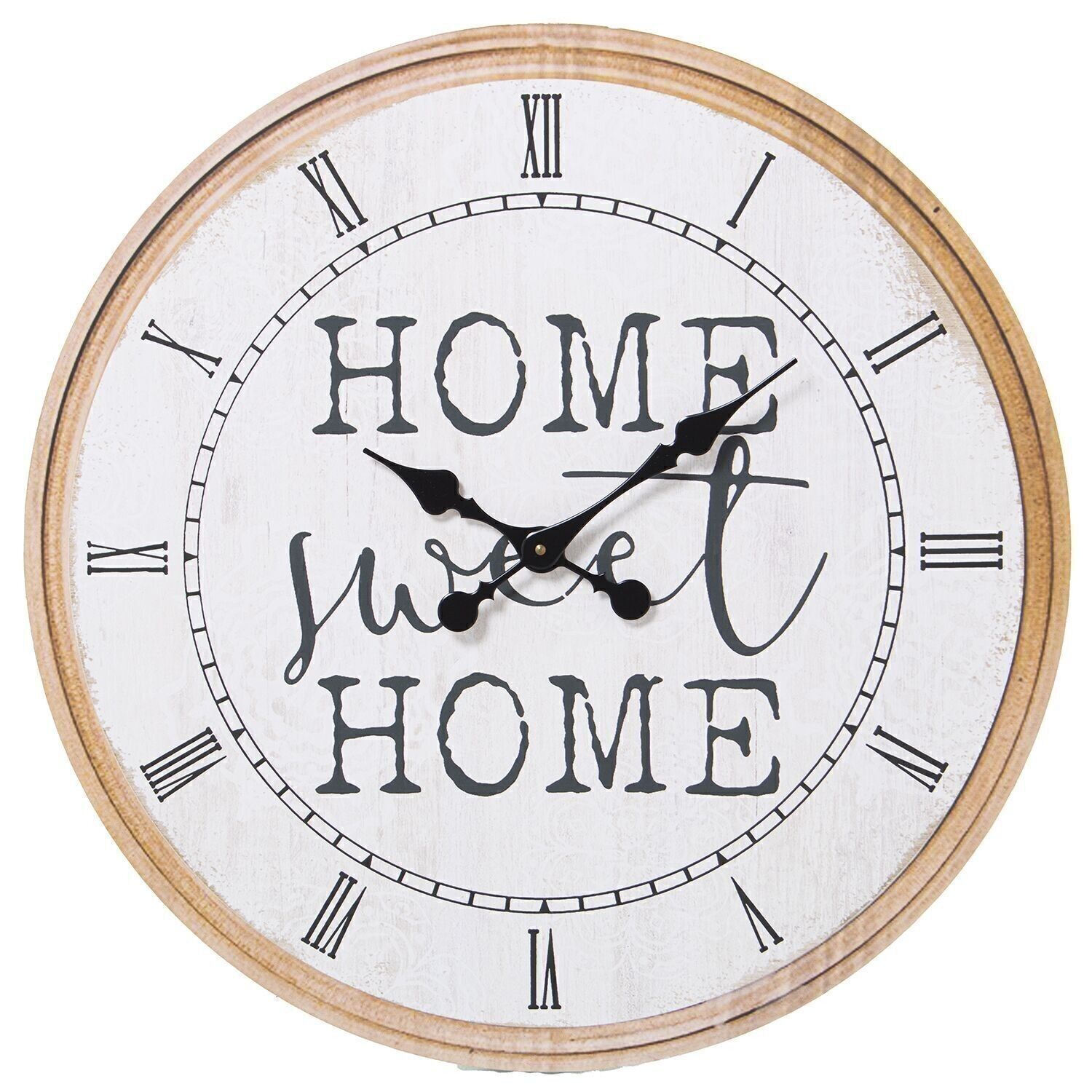 HOLZWANDUHR 60CM _°60X4CM, BATTERIE: 1XAA NICHT INBEGRIFFEN LL23313