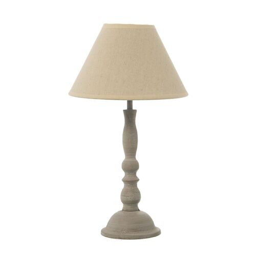 LÁMPARA SOBREMESA METAL DECAPÉ+92255, 1XE14 MAX40W NO INCLUI _°20X34CM, BASE:°10X26CM LL35607