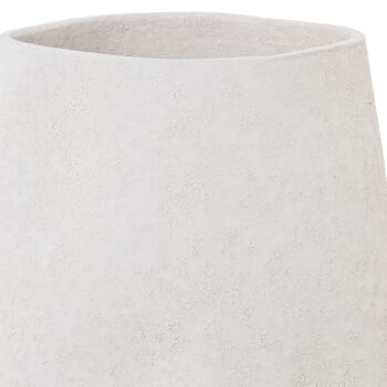 VASE CÉRAMIQUE 36CM TEXTURE SABLE BRUN FONCÉ _°23X36CM LL62262 3