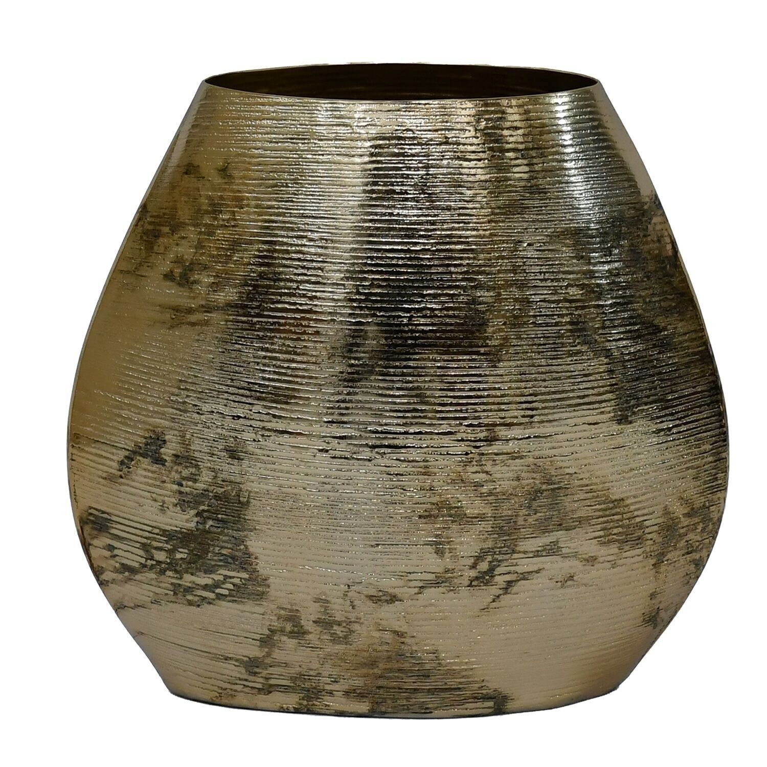 ANTIKE GOLDALUMINIUMVASE _27X13X26CM LL74223