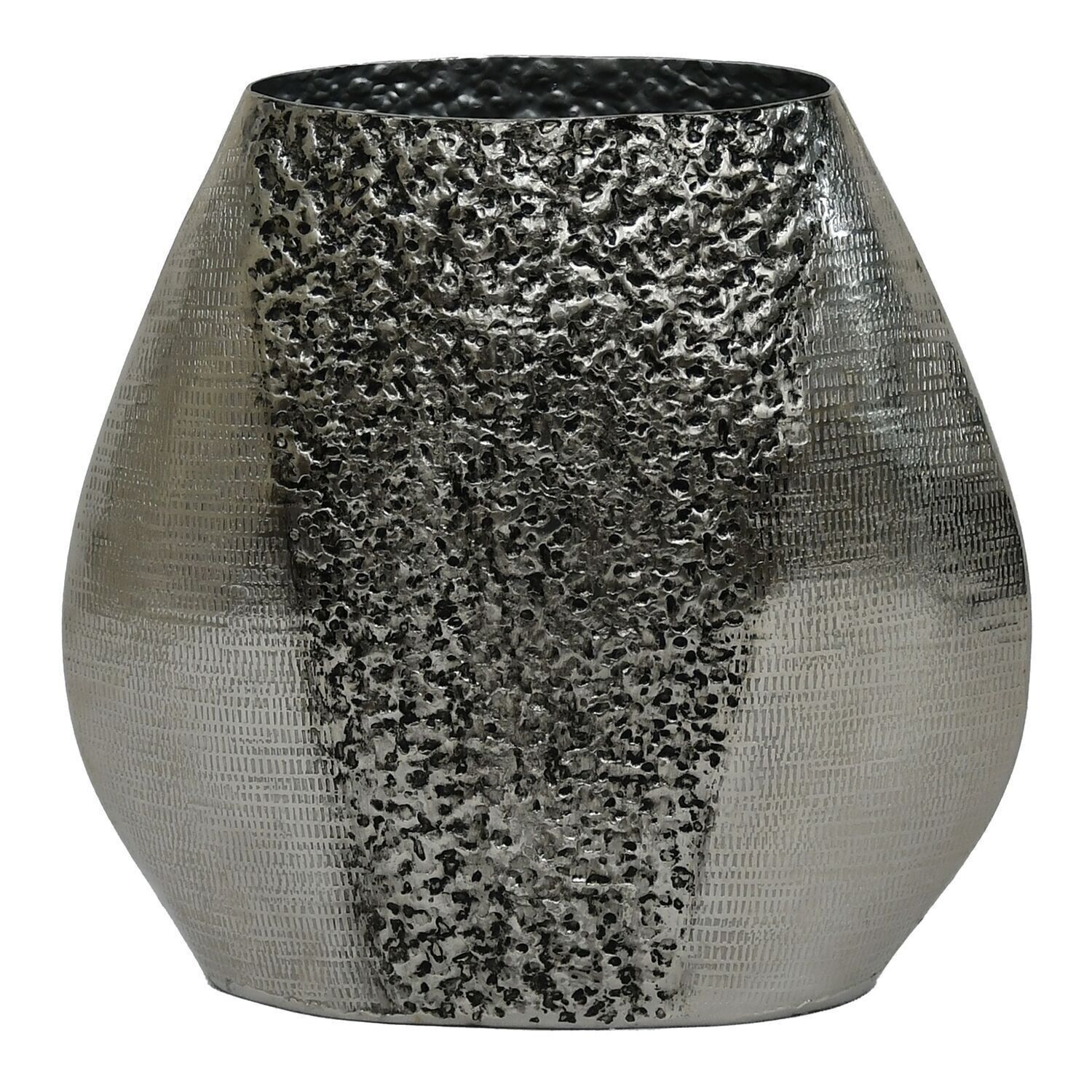ANTIKE SILBERNE ALUMINIUMVASE _27X13X26CM LL74227