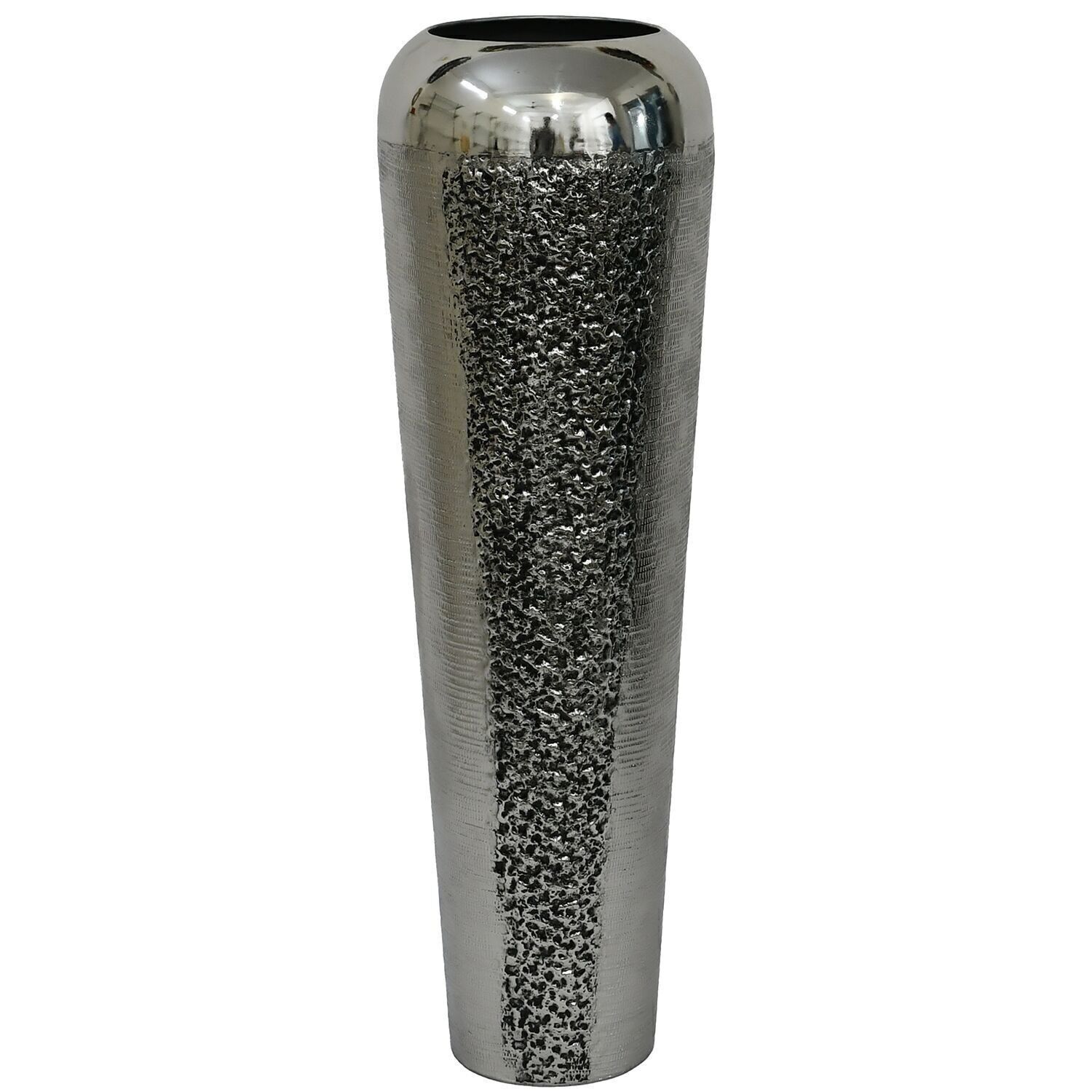 ANTIKE SILBERNE METALLVASE _°26x88CM LL74230