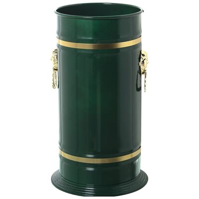 GREEN ROUND METAL UMBRELLA STAND _°23X40CM, MOUTH:°20CM LL324