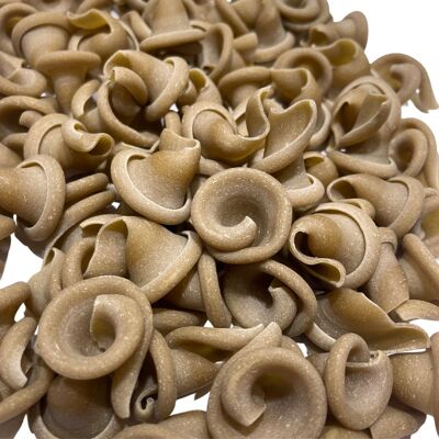 French artisan pasta with porcini mushrooms - Trottole - Bulk 1kg