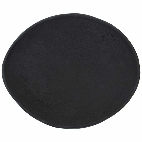 CENTRO CERAMICA 36CM NEGRO TEXTURA ARENA _36X7,5CM LL62229