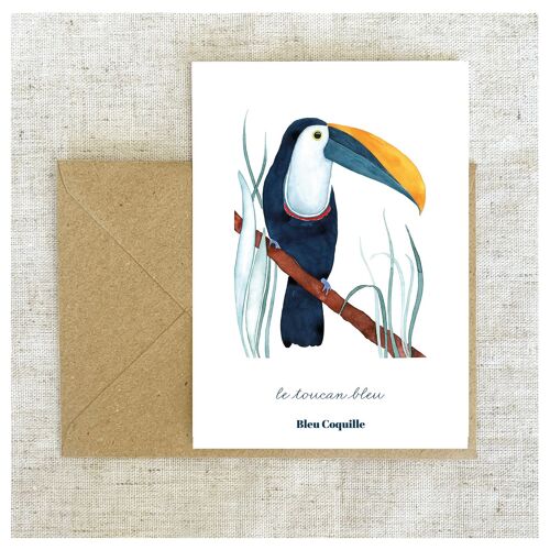 Papeterie Carte Postale A6 - Toucan