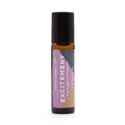 FFPO-12 - Excitement Fine Fragrance Perfume Oil 10ml - Sold in 3x unit/s per outer