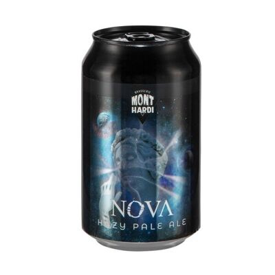 Craft Bière en canette NOVA 33cl  4,5% Hazy Pale Ale