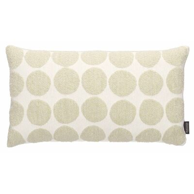 Mega Dots Simply White Cushion