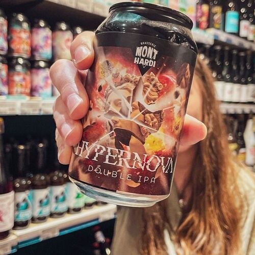 Craft Bière en canette 33cl HYPERNOVA double IPA