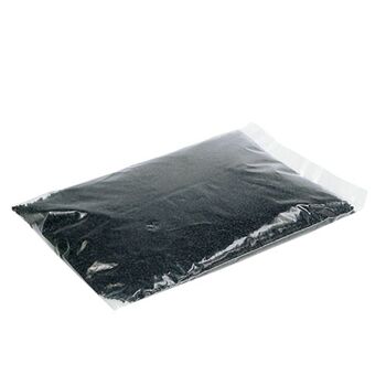 Pierres décoratives en granulés (2-3 mm), couleur noir, 1 kg, imperméables, sans poussière 3