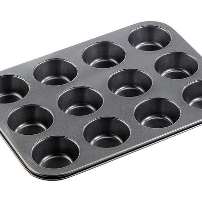 molde para muffins de 12 cavidades