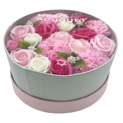 SFBX-02 - Round Box - Baby Blessings - Pinks - Sold in 1x unit/s per outer