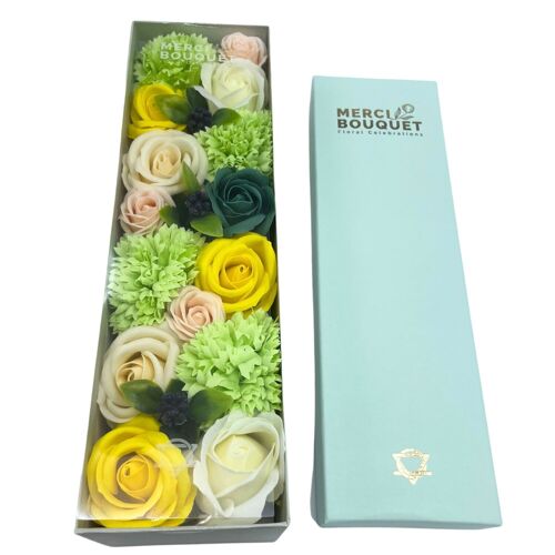 SFBX-18 - Long Box - Spring Celibrations - Yellow & Greens - Sold in 1x unit/s per outer