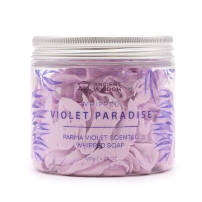 WCS-02 - Parma Violet Whipped Cream Soap 120g - Sold in 3x unit/s per outer