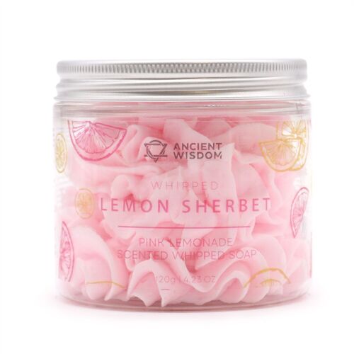 WCS-04 - Pink Lemonade Whipped Cream Soap 120g - Sold in 3x unit/s per outer