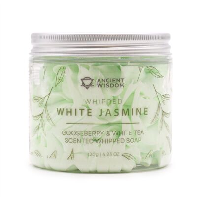 WCS-06 - Gooseberry & White Tea Whipped Cream Soap 120g - Sold in 3x unit/s per outer