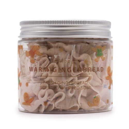 WCS-10 - Warm Gingerbread Whipped Cream Soap 120g - Sold in 3x unit/s per outer